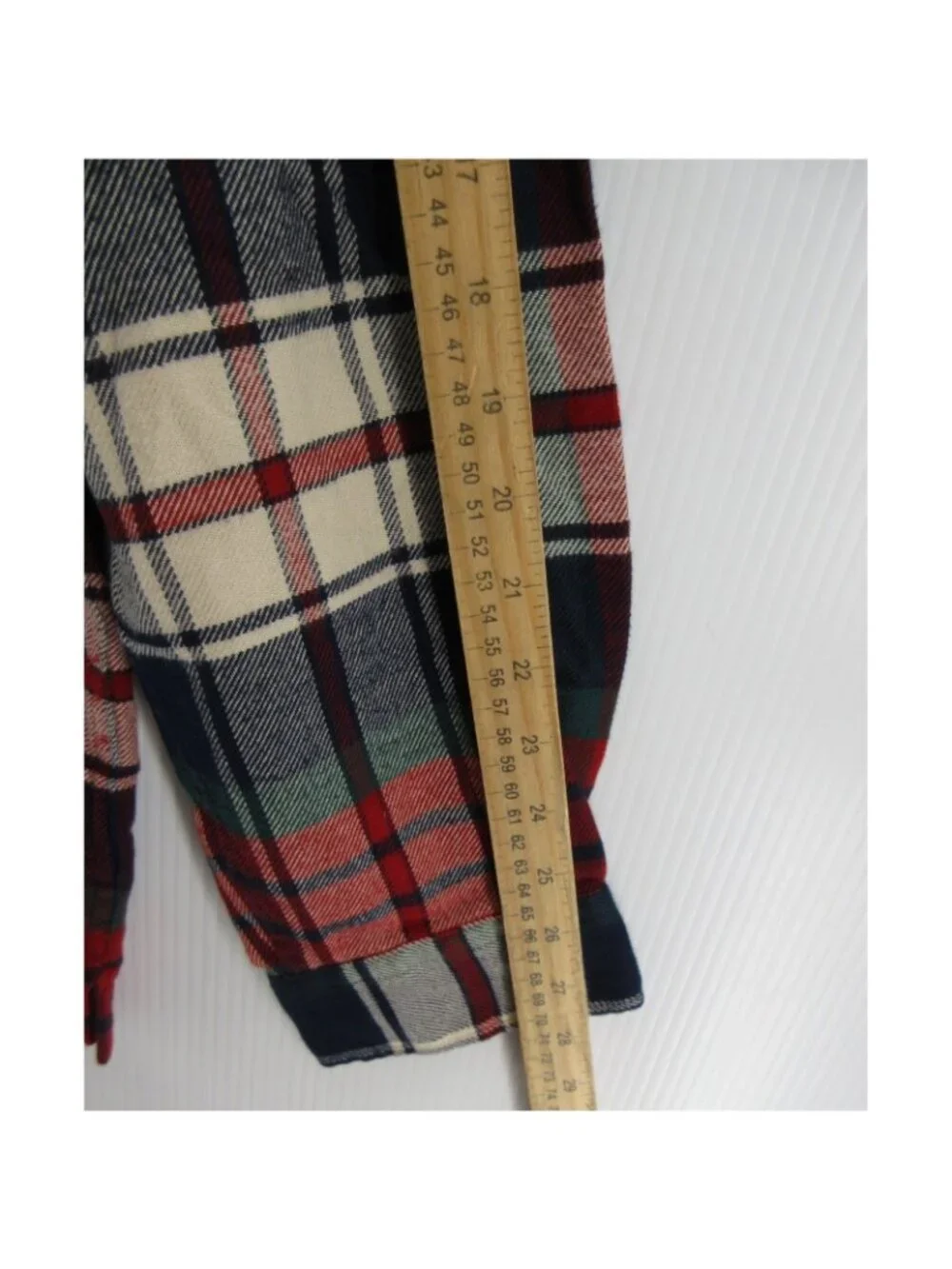 Polo Ralph Lauren Shirt XXL Flannel Loop Collar Plaid Classic Heritage